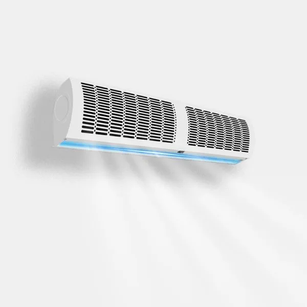 Top blowing Commercial Door Head Cross-flow Air Curtain