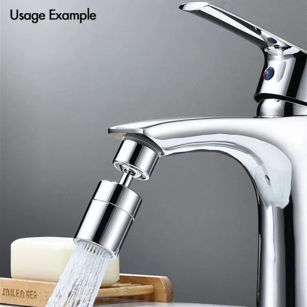 Multi-Purpose splash head foaming Faucet Extender nozzle Rotate