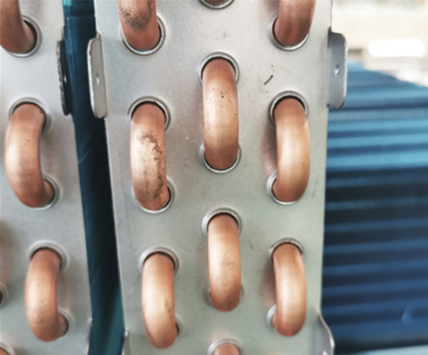 coil of a fan coil unit